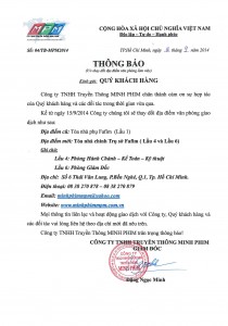 THONG BAO CHUYEN VAN PHONG GIAO DICH